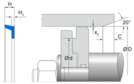 T OF T OF 41 - 2 | 88 NBR 101 | 41 X 18 X 18 MM | T OF Freudenberg Sealing Technologies