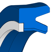 NRS -0214 NRS -214 | 80 NBR B246 | 320 X 360 X 20 MM | Merkel Rod-U-Cup set 214 Freudenberg Sealing Technologies