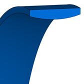 KBK KBK | HGW HG517 | 225 X 217 X 39,5 MM | Merkel Guivex-Guide Bush series KBK Freudenberg Sealing Technologies