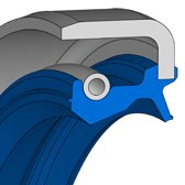 B1SL B1D SL | 72 NBR 902 | 220 X 250 X 16 / 0 MM | Simmerring® B1SL BS with spring Freudenberg Sealing Technologies