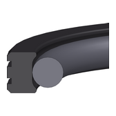 RPORA32 DICHTOMATIK Radial Seal RPORA32 | PTFE PT009809 / 70 NBR | 2-PARTS | 95 X 84 X 4,2 X Freudenberg Sealing Technologies