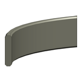 GS10 DICHTOMATIK Guide Strip GS10 | PTFE PT00A202 | 2 X 8 X MM Freudenberg Sealing Technologies