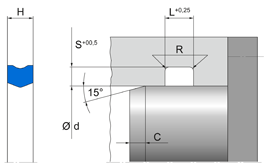PU82 PU82 | 93 AU V167 | 600 X 614,2 X 11,2 MM | Merkel Cover Seal series PU82 Freudenberg Sealing Technologies