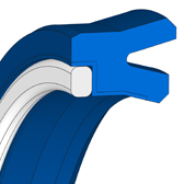 NI400 NI400 N 23 | 80 NBR 878 | 80 X 95 X 10 MM | U-ring seal set seri Freudenberg Sealing Technologies