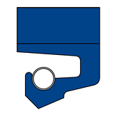 RADI-1635 RADI-1635 | 75 NBR B244 | 1110 X 1174 X 25,6 MM | Merkel Radiamatic-Sealing style R35 with spring Freudenberg Sealing Technologies