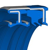 COMBI F19 COMBI SF19 | 75 NBR 106200 / 75 NBR 106200 | 30 X 44 X 17 / 0 MM | COMBI F19 Freudenberg Sealing Technologies
