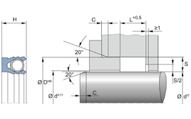 NRRI NRRI NR FZ | PTFE K202 14310 | 28 X 38 X 7,5 MM | NRRI Freudenberg Sealing Technologies