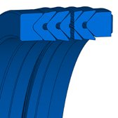 ES ES | BI-NBR B4B210 | 580 X 620 X 80 MM | Merkel Chevron seal set series ES Freudenberg Sealing Technologies