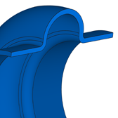 CASC V6 - 1484 Bellow CASC | 42 CR 764 | 12 / 24 / 30 MM Freudenberg Sealing Technologies