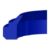 AE47 AE47 | 90 TPU PU905501 Blue | 10 X 18 X 4 MM | DICHTOMATIK Wiper AE47 Freudenberg Sealing Technologies