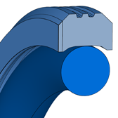 M16 M16 | PTFE GM201 | 110 X 99 X 3,9 MM | Merkel Rotomatic-Seal set series M16 Freudenberg Sealing Technologies