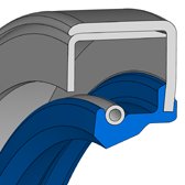 B2 B2 | 72 NBR 902 | 500 X 540 X 20 / 0 MM | Simmerring® B2 C with spring Freudenberg Sealing Technologies