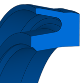 NAP300 NAP300 N 39473 | 80 AU 941 | 100 X 88 X 8,5 MM | U-ring seal series NAP300 Freudenberg Sealing Technologies