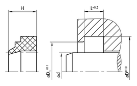 AE47 AE47 | 90 TPU PU905501 Blue | 10 X 18 X 4 MM | DICHTOMATIK Wiper AE47 Freudenberg Sealing Technologies