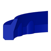 AE42 AE42 | 90 TPU PU905501 Blue | 150 X 162 X 7,2 MM | DICHTOMATIK Wiper AE42 Freudenberg Sealing Technologies