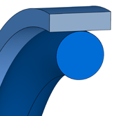 TFMA TFMA | PTFE 177023 | 42 X 34,8 X 3,8 MM | Compact Seal TFMA Freudenberg Sealing Technologies