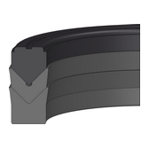 KDS01 KDS01 | 90 NBR Black | 200 X 170 X 33,5 MM | DICHTOMATIK Piston Seal KDS01 Freudenberg Sealing Technologies