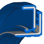 MSS7 MSS7 | 72 NBR 902 / 72 NBR 902 | 110 X 215 X 12 / 24 MM | Simmerring® MSS7 Freudenberg Sealing Technologies