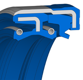 COMBI F8 COMBI SF8 | 75 NBR 106200 / 72 NBR 902 | 55 X 80 X 16 / 0 MM | COMBI F8 Freudenberg Sealing Technologies