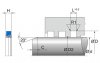 OMEGAT OMS-S-PR Merkel Omegat-S. set EW series OMS-S-PR | PTFE GM201 / NBR | 2-PARTS | 1000 X 1040 X 18,7 MM Freudenberg Sealing Technologies