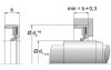 WCP WCP20 - metal od+add.metal insert clamped PTFE lip | PTFE PT003707 Grey | 52 X 72 X 8 / MM | DICHTOMATIK Rotary Shaft Seal without spring Freudenberg Sealing Technologies