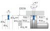 KDN KDN 80 - 300 | 72 NBR 708 | 80 X 68 X 2,1 MM | COMPACT seal style KDN Freudenberg Sealing Technologies