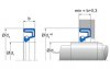 BA BAD | 72 NBR 902 | 140 X 165 X 12 / 0 MM | Simmerring® BA A with spring Freudenberg Sealing Technologies
