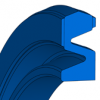 AIRZET PK AIRZET PK 25 - 300 | 75 FKM 230553 | 25 X 18 X 2,3 MM | AIRZET PK Freudenberg Sealing Technologies