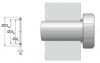 USIT I SF USIT I SF I SF M6 | 70 NBR 177646 Black SPCC | 7,4 X 10 X 1 Freudenberg Sealing Technologies