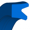 T20 T20 | 95 AU V142 | 230 X 250 X 14,6 MM | Merkel Rod-U-Cup series T20 Freudenberg Sealing Technologies