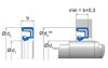 BAUM BAUM2X7 | 72 NBR 902 | 16 X 30 X 10 / 6 MM | Simmerring® BA A with spring Freudenberg Sealing Technologies