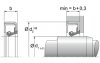 WC WC | 70 NBR NB703412 Black | 23 X 40 X 10 / MM | DICHTOMATIK Rotary Shaft Seal with spring Freudenberg Sealing Technologies