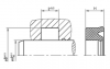 SNI24 SNI24 | 90 NBR NB905501 Black | 50 X 60 X 8 MM | DICHTOMATIK Rod Seal SNI24 Freudenberg Sealing Technologies