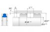 T44 T44 | 93 AU V167 | 216 X 196 X 28,5 MM | Merkel Compact Seal series T44 Freudenberg Sealing Technologies