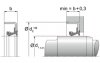 WBS WBS - metal outer surface protective lip | 70 NBR NB703412 Black | 25,4 X 38,1 X 6,35/ MM | DICHTOMATIK Rotary Shaft Seal with spring Freudenberg Sealing Technologies