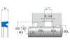 T22 T22 | 95 AU V142 | 100 X 120 X 11,4 MM | Merkel Rod-U-Cup series T22 Freudenberg Sealing Technologies