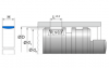 KBK KBK | HGW HG517 | 240 X 235 X 14,8 MM | Merkel Guivex-Guide Bush series KBK Freudenberg Sealing Technologies