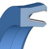 NRVA NRVA NR FV | PTFE K202 14310 | 25 X 20,5 X 3,1 MM | U-ring seal set series NRVA Freudenberg Sealing Technologies