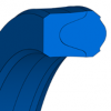 S8 S8 S 9231/4/ /2 | 70 NBR B209 | 75 X 87 X 9 MM | Merkel Compact Seal series S8 Freudenberg Sealing Technologies