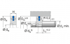 Pneuko G PKG 20 - 300 | 72 NBR 708 | 20 X 6 X 6 MM | Piston complet series PNEUKO Freudenberg Sealing Technologies