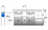 OMEGAT OMK-E Merkel Omegat-Seal set EW series OMK-E | PTFE B602 / NBR | 2-PARTS | 8 X 3,1 X 2 MM Freudenberg Sealing Technologies