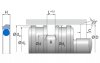 OMEGAT OMK-E Merkel Omegat-Seal set EW series OMK-E | PTFE B602 / FKM | 2-PARTS | 85 X 69,9 X 5,9 MM Freudenberg Sealing Technologies