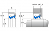 B1SL B1FUD2SL | 72 NBR 902 | 25 X 47 X 8 / 0 MM | Simmerring® B1SL BS with spring Freudenberg Sealing Technologies