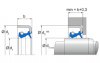 B1SL B1UM3SL | 72 NBR 902 | 38 X 50 X 7 / 0 MM | Simmerring® B1SL BS with spring Freudenberg Sealing Technologies