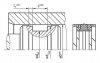 KK03 DICHTOMATIK Double Act. Piston Seal KK03 | 80 NBR NB805501 / | 5-PARTS | 32 X 22 X 16,4 MM Freudenberg Sealing Technologies