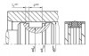 KK03 DICHTOMATIK Double Act. Piston Seal KK03 | 80 NBR NB805501 / | 5-PARTS | 100 X 86 X 22,4 MM Freudenberg Sealing Technologies