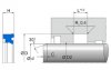 TM23 TM23 | 93 AU V167 | 120 X 135 X 11,4 MM | Merkel Rod-U-Cup set series TM23 Freudenberg Sealing Technologies