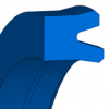 NA300 NA300 N 9173 | 94 AU 925 | 50 X 30 X 12 MM | U-ring seal series N Freudenberg Sealing Technologies