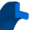 H OF H OF 8 - 3 | 88 NBR 101 | 8 X 18 X 5 MM | H OF Freudenberg Sealing Technologies