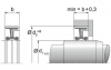 WBD WBD - metal outer surface protective lip+PTFE bonding | 70 NBR NB703412 Black | 15 X 24 X 7 / MM | DICHTOMATIK Rotary Shaft Seal with spring Freudenberg Sealing Technologies
